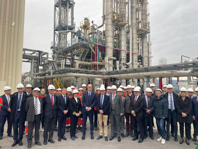 Roland Lescure, ministre de l'Économie, des Finances et de la Souveraineté industrielle, énergétique et numérique visite Speichim Processing pour lancer Choose France – Édition France le 14.11.2025
