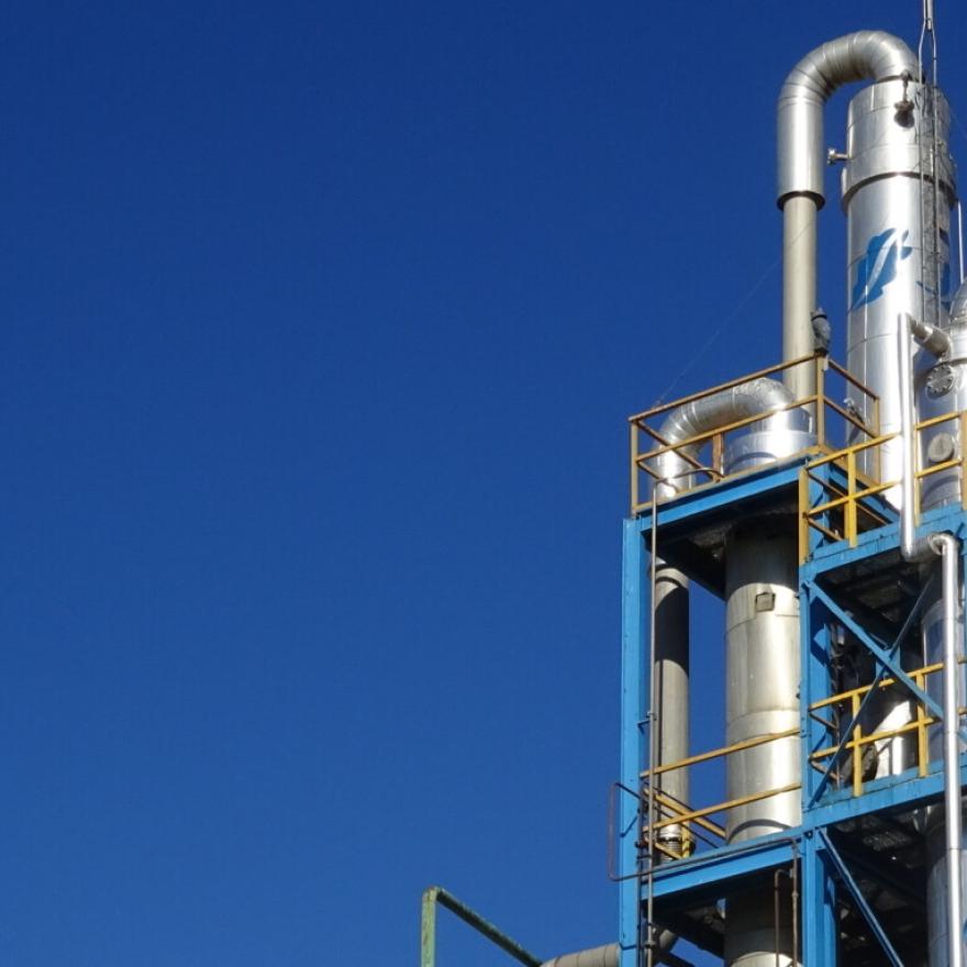 Usine de régénération de solvants en Espagne © Séché Environnement