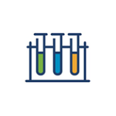 Picto tubes à essai - Secteur Chimie